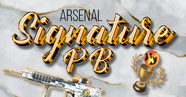 Novo Arsenal - Signature PB (13/09/23)